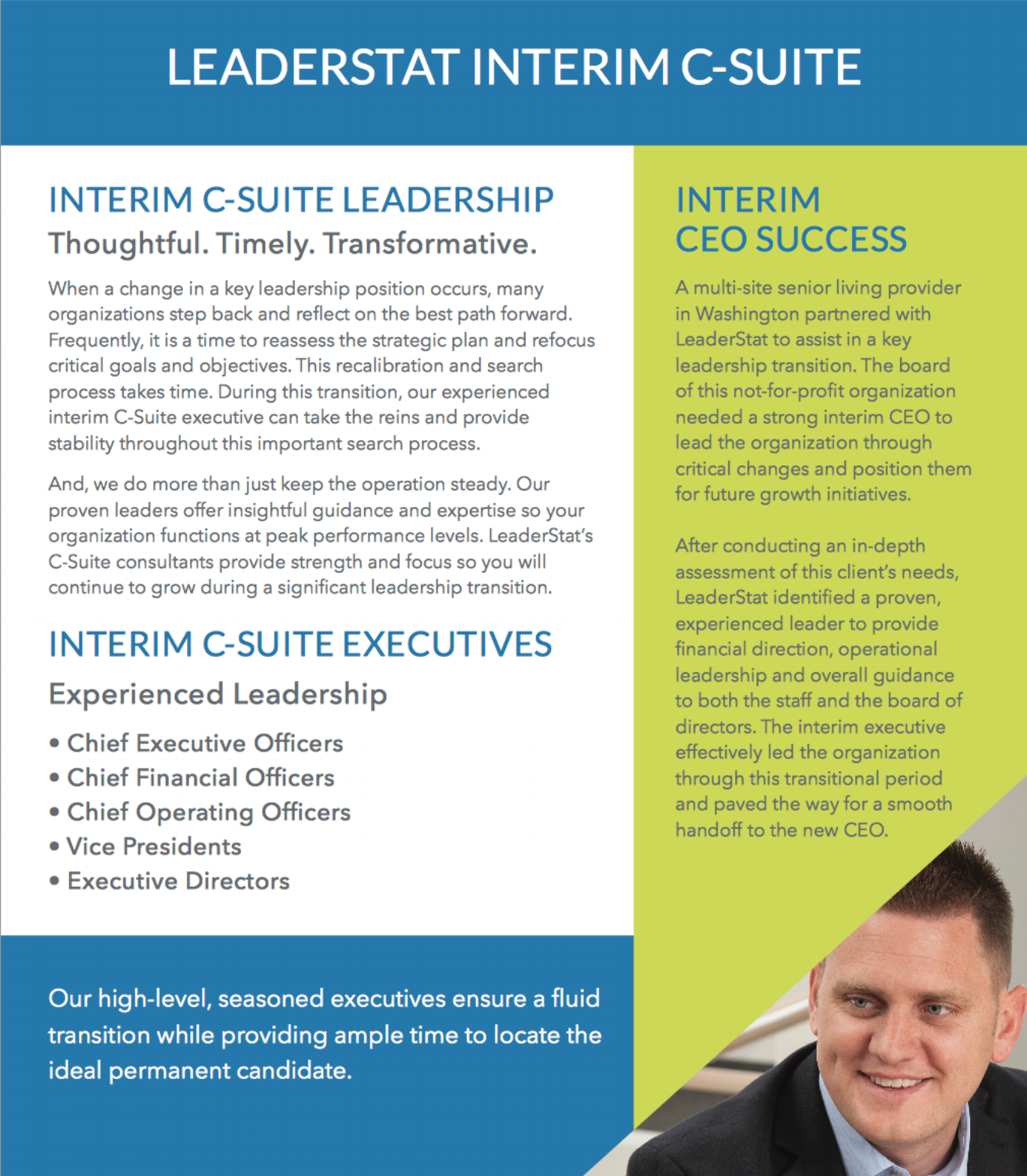 interim c suite recruiting